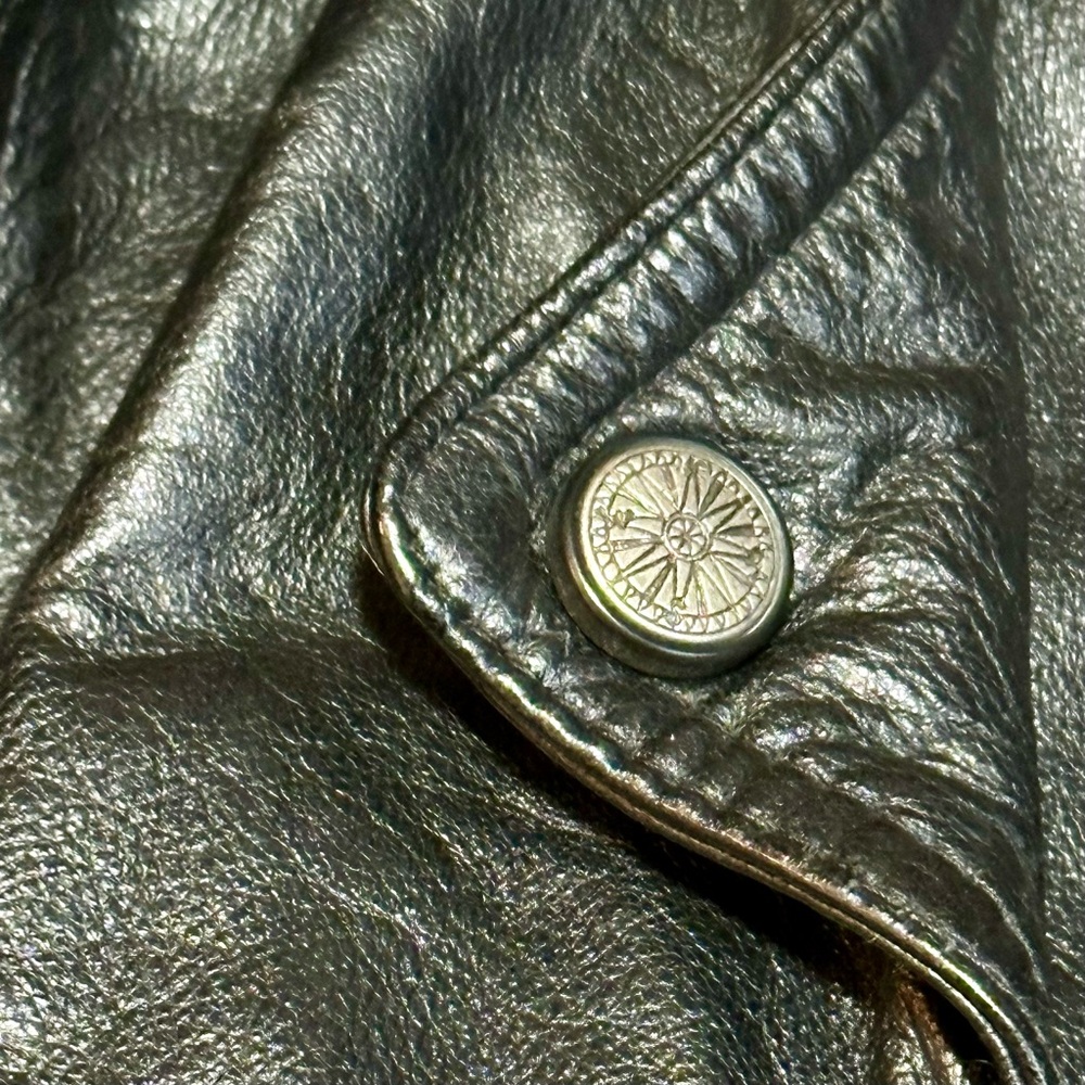 Wilsons Leather Black Bomber Jacket - Picture 8 of 9